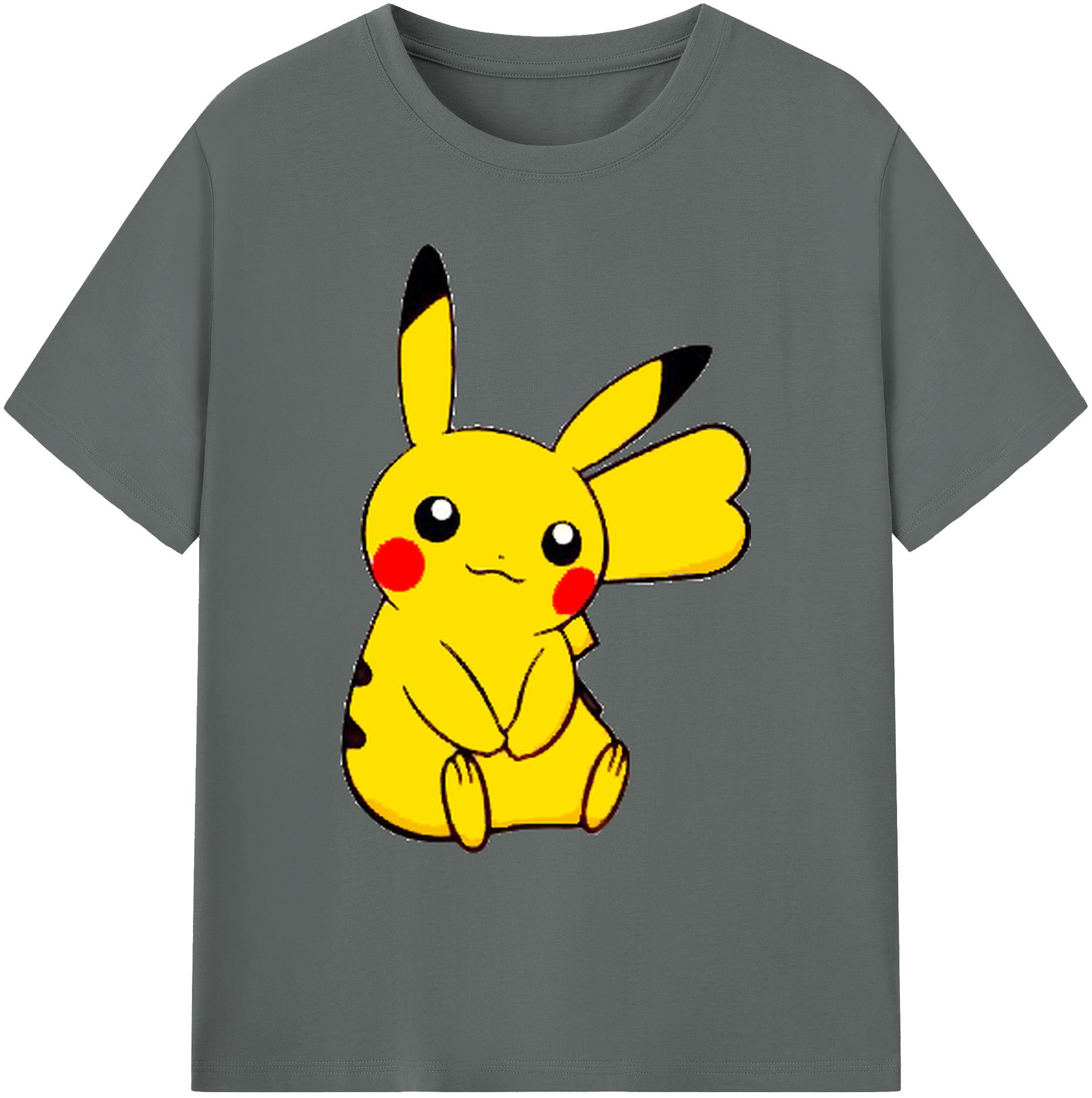 （画像用） ポケットモンスター Pokémon 綿100％ メンズ半袖Tシャツ｜肌触りやわらか＆通気性